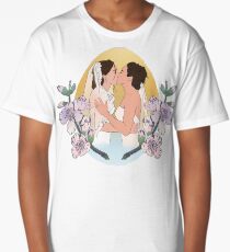 Lesbian Wedding Long T-Shirt