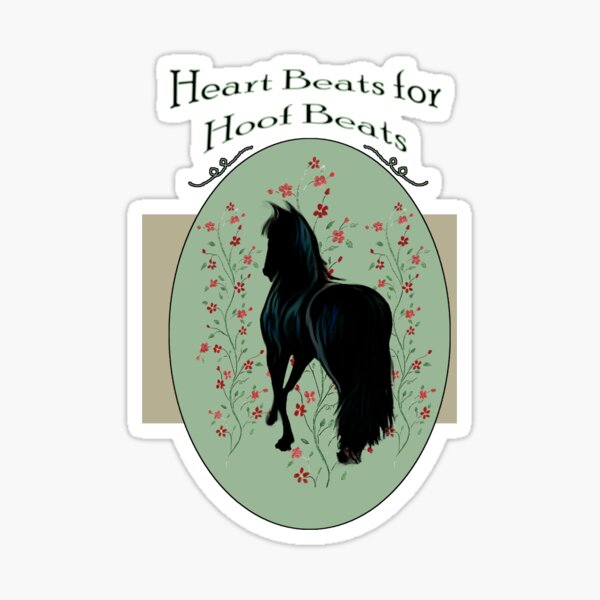 Item preview, Heart Beats for Hoof Beats designed and sold by Sandra  Aguirre.