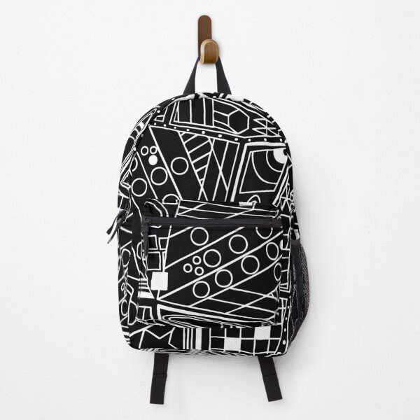 Item preview, Schizo Scribble #10: Geometric 1, Light on Dark designed and sold by SchizoScribbles.