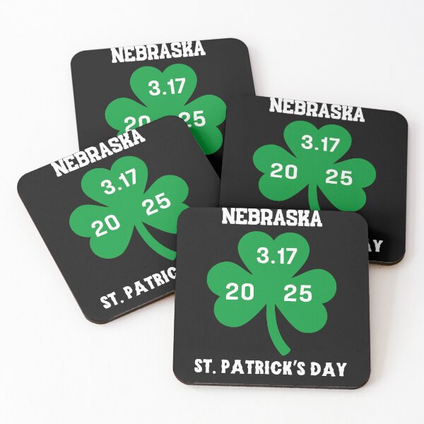 Item preview, Nebraska St. Patricks Day 2025 designed and sold by FestivityFinds.