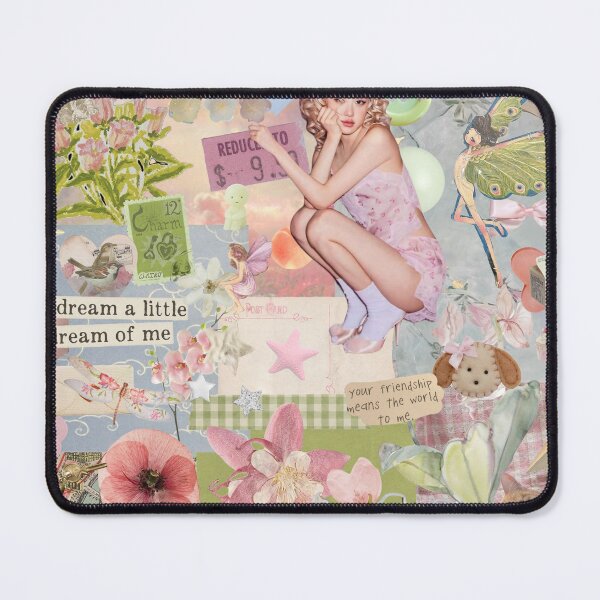 Item preview, blackpink rosé vintage fairycore collage designed and sold by aeiia.