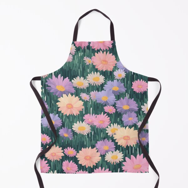 Item preview, Pastel Pixel Flower Field designed and sold by Glam-OOTD.