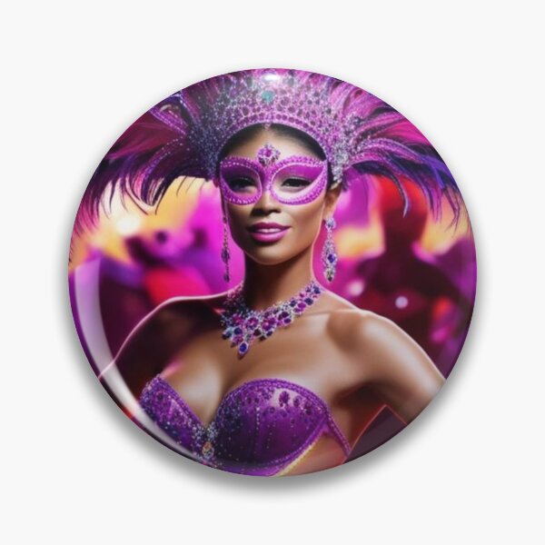 Item preview, Mardi Gras Samba Queen designed and sold by DehatiCanvas.