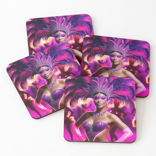 Item preview, Mardi Gras Samba Queen designed and sold by DehatiCanvas.