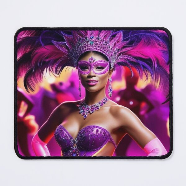 Item preview, Mardi Gras Samba Queen designed and sold by DehatiCanvas.