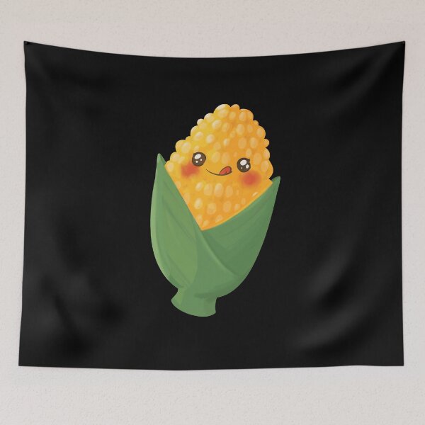 Item preview, Happy Kawaii Corn on the Cob designed and sold by TurtleDojo.