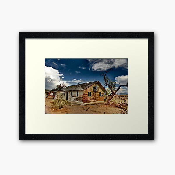 House For Sale View Lot Framed Art Print