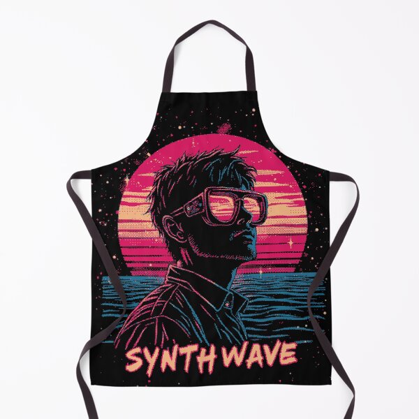 Item preview, Synthwave sunset with retro sunglasses designed and sold by SynthstarShop.