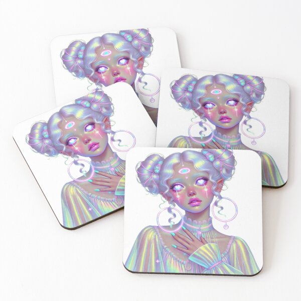 Item preview, Rainbow Space Alien Girl designed and sold by SublimeFairy.