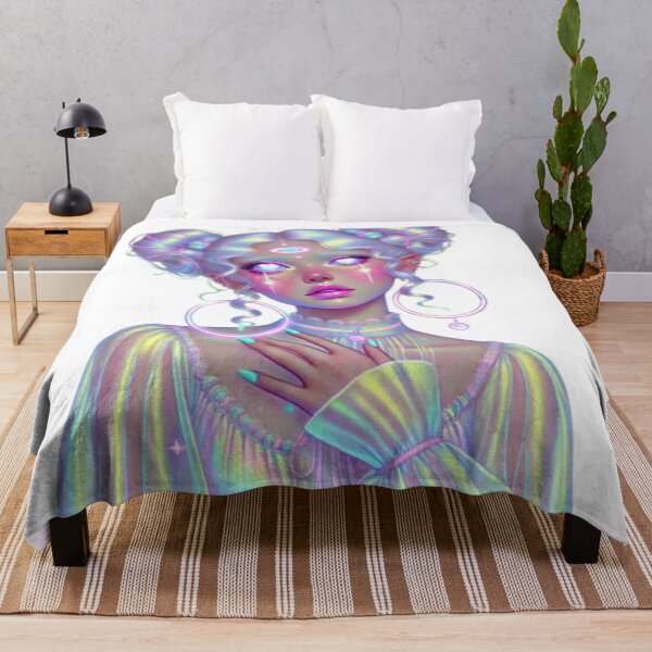 Item preview, Chica extraterrestre del espacio arcoiris designed and sold by SublimeFairy.