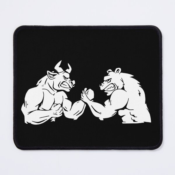 Item preview, Bull vs Bear Arm Wrestling designed and sold by TurtleDojo.
