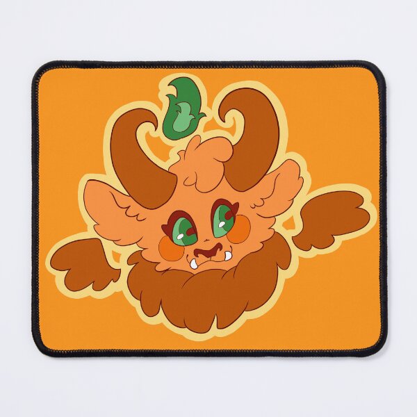 Item preview, Orange Baphomet designed and sold by LichesGetStitches.