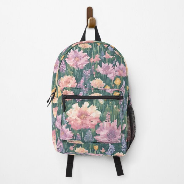 Item preview, Pastel Pixel Flower Field designed and sold by Glam-OOTD.
