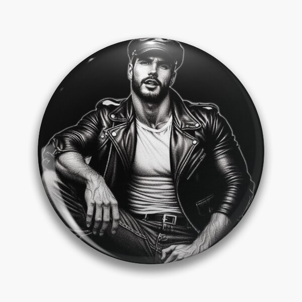 Artikelvorschau, Gay Leder Biker Serie Swagger Leder Pride Grafikdesign entworfen und verkauft von ItsAKinkThing.