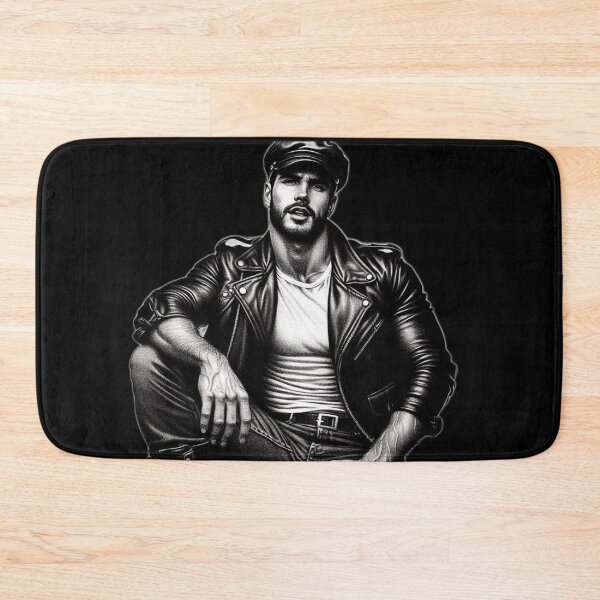 Artikelvorschau, Gay Leder Biker Serie Swagger Leder Pride Grafikdesign entworfen und verkauft von ItsAKinkThing.