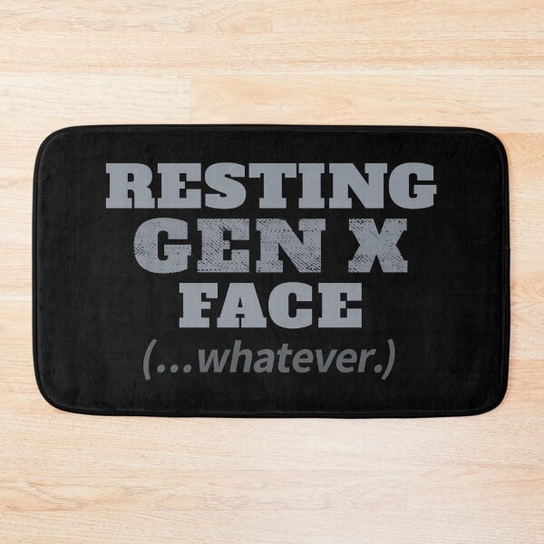 Item preview, Generation X - Resting Gen X Face designed and sold by MoePark.