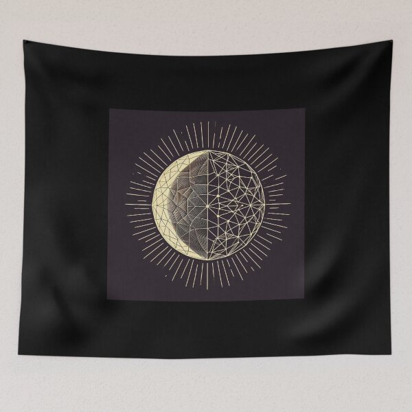 Item preview, Half Sun & Half Moon 11 designed and sold by APOLLO TWENTY ONE.