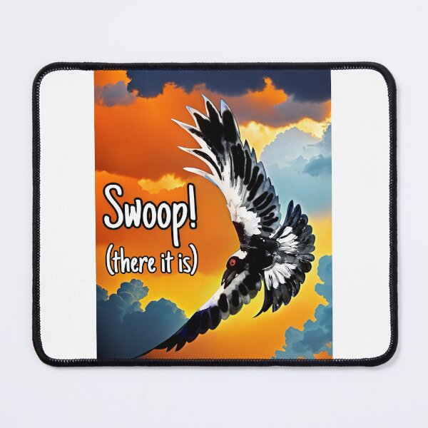 Item preview, Swooping magpie designed and sold by AliciaSanson.