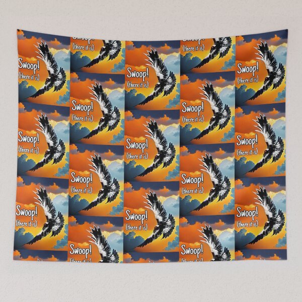 Item preview, Swooping magpie designed and sold by AliciaSanson.