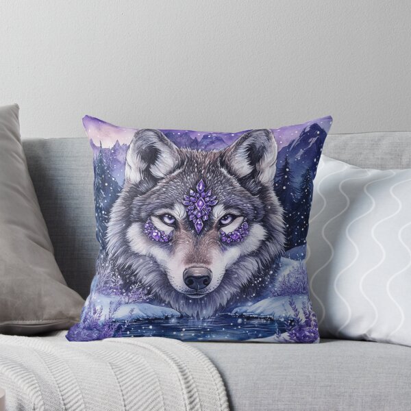 Item preview, Arctic Wonder Wolfdog Painting designed and sold by Nocturne  Paws.