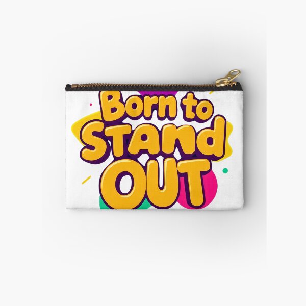 Item preview, Born to Stand Out – Bold Motivational Typography designed and sold by SparkyBamBam.