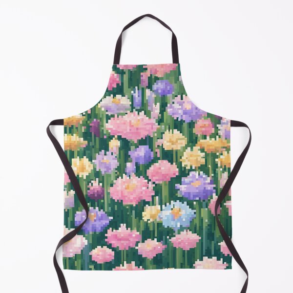 Item preview, Pastel Pixel Flower Field designed and sold by Glam-OOTD.