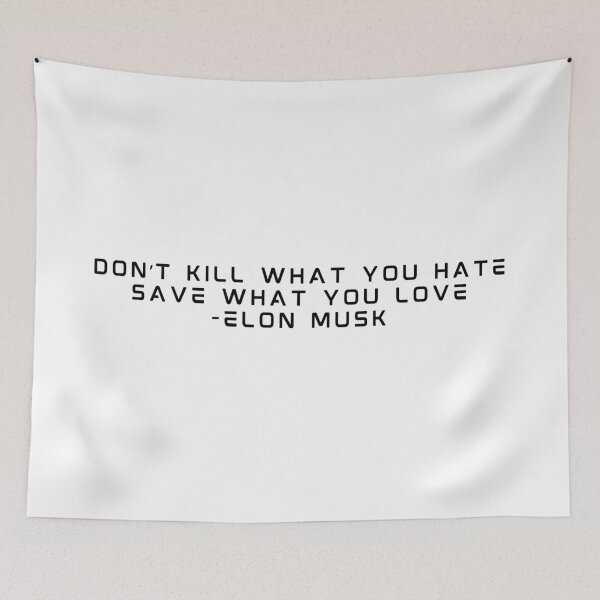 Item preview, Elon Musk Quote designed and sold by emk817.