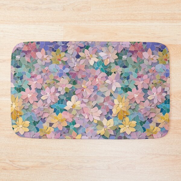 Item preview, Pastel Floral Mosaic designed and sold by Glam-OOTD.