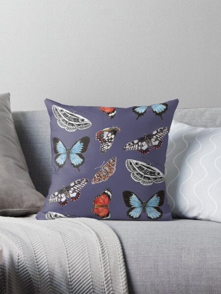 Item preview, Australian Butterflies and Moth Collection on Blue designed and sold by Nadya Neklioudova.