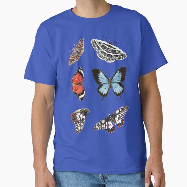 Item preview, Australian Butterflies and Moth Collection on Blue designed and sold by Nadya Neklioudova.
