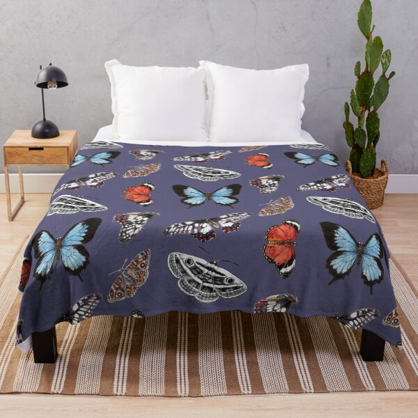 Item preview, Australian Butterflies and Moth Collection on Blue designed and sold by Nadya Neklioudova.