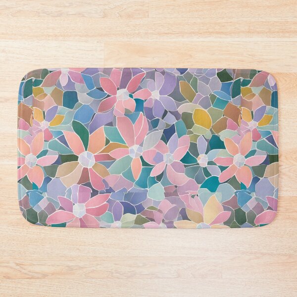 Item preview, Pastel Floral Mosaic designed and sold by Glam-OOTD.
