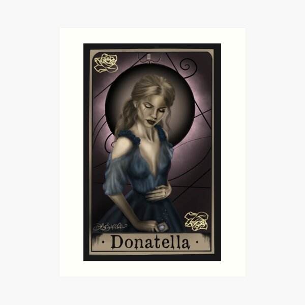 Donatella Art Print