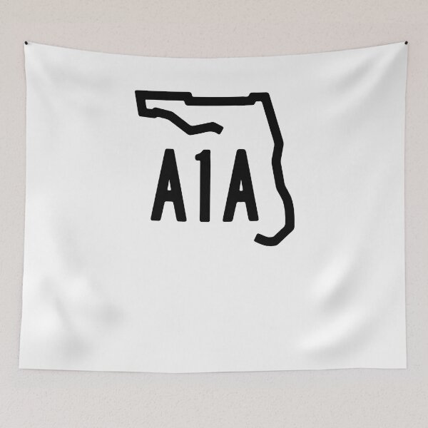 Item preview, A1A South Florida Beachfront Ave - Atlantic Coast Highway designed and sold by KoolMoDee.