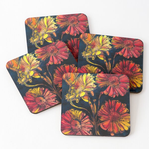 Item preview, Fiery Blooms designed and sold by WANBASTEN.