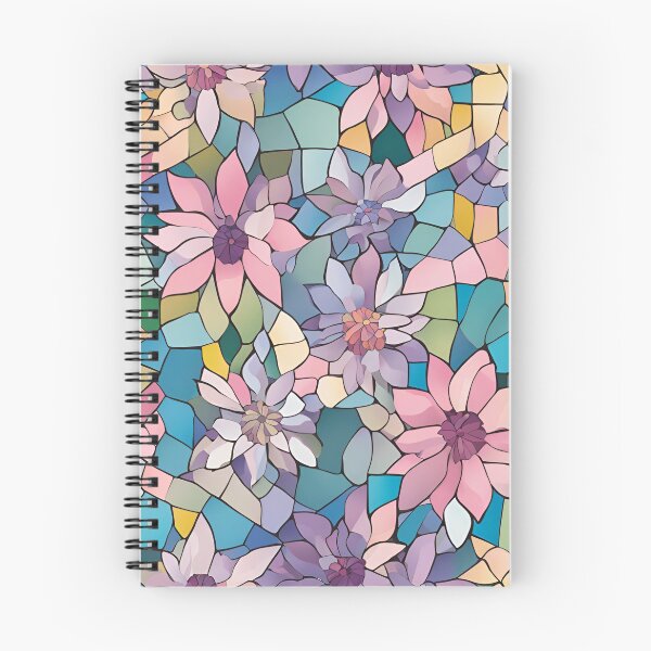 Item preview, Pastel Floral Mosaic designed and sold by Glam-OOTD.