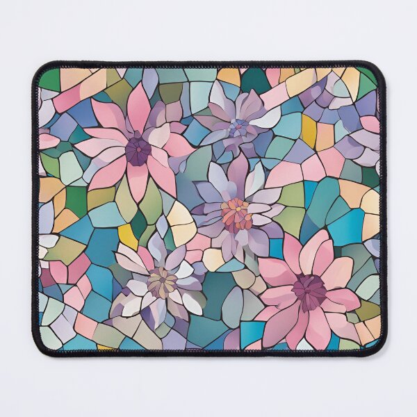 Item preview, Pastel Floral Mosaic designed and sold by Glam-OOTD.