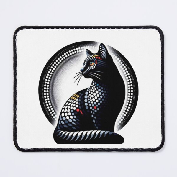 Item preview, Abstract Cat Vasarely Style image Great Design designed and sold by Creat-Des.