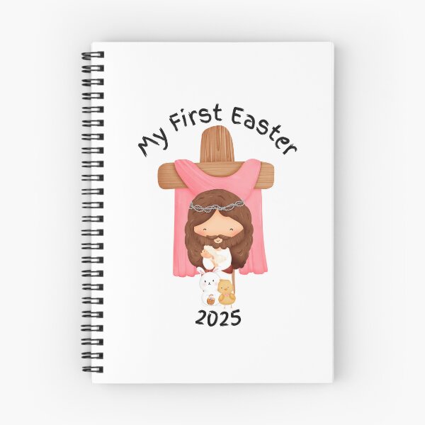 Item preview, My First Easter 2025 - Jesus & Easter Friends designed and sold by Flashy Flamingo.