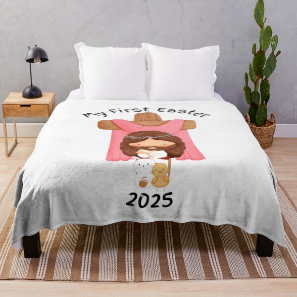 Item preview, My First Easter 2025 - Jesus & Easter Friends designed and sold by Flashy Flamingo.