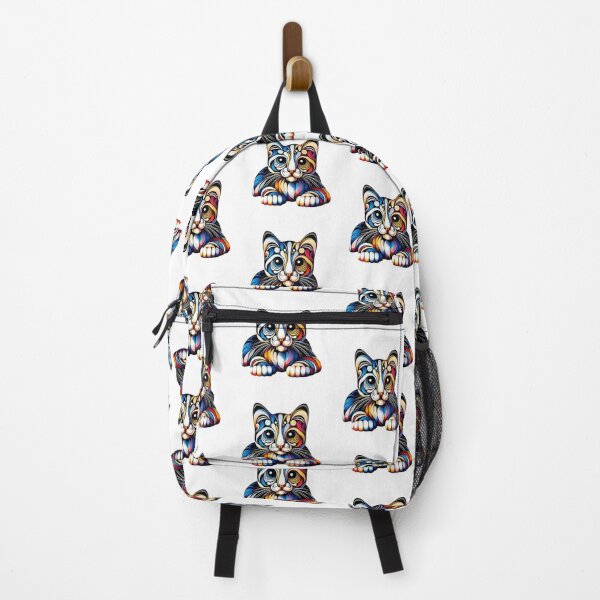 Item preview, Abstract Cat Vasarely Style image Great Design designed and sold by Creat-Des.