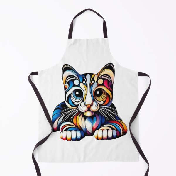 Item preview, Abstract Cat Vasarely Style image Great Design designed and sold by Creat-Des.