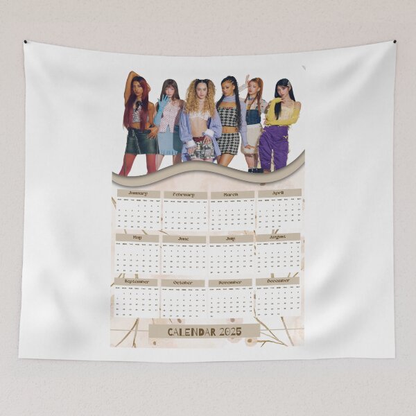 Item preview, Calendar 2025 KATiSEYE designed and sold by jaofnn.