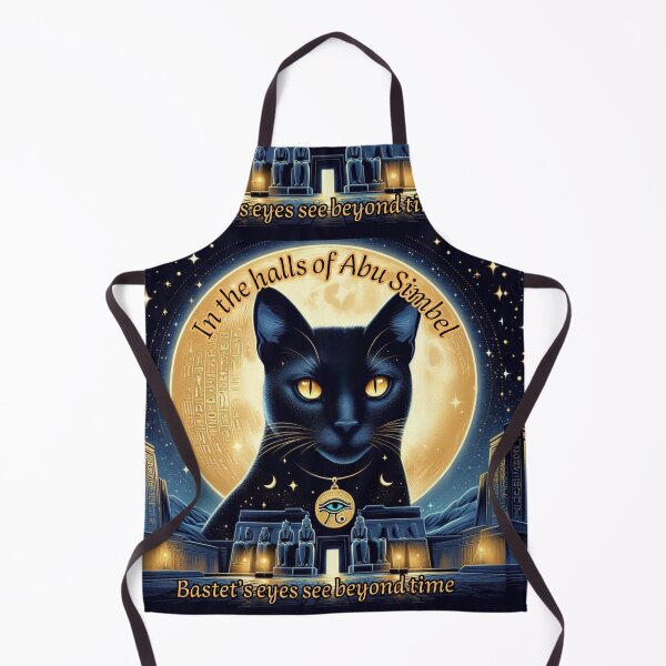 Item preview, Mystical Abu Simbel & Bastet’s Gaze – Celestial Egyptian Night designed and sold by bannzy.