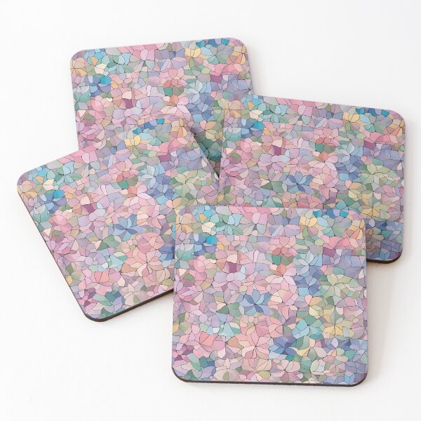 Item preview, Pastel Mosaic Pattern designed and sold by Glam-OOTD.