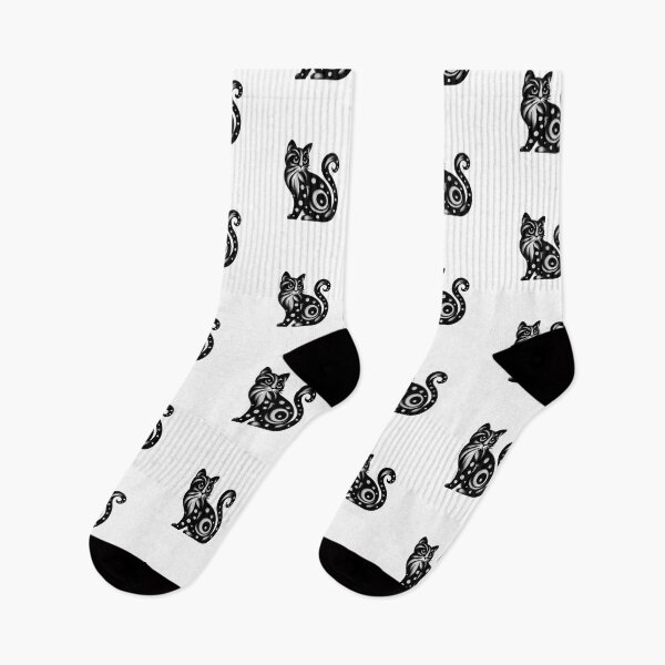 Item preview,  Abstract Black Cat Victor Vasarely Style image Great Design designed and sold by Creat-Des.