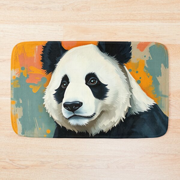 Item preview, Giant Panda Abstract Artwork. Panda Bear Conservation Wildlife designed and sold by kakarikihill.