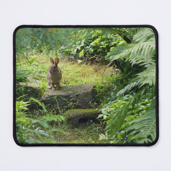 Item preview, Bunny in Green Garden designed and sold by KbugNatureStudio.