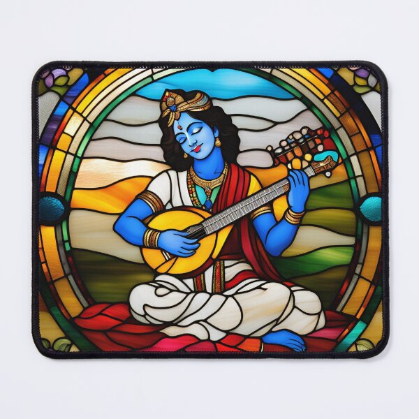 Item preview, Krishna playing guitar designed and sold by Cat keeper .