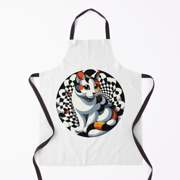 Item preview, Abstract Cute Cat Victor Vasarely Style image Great Design designed and sold by Creat-Des.